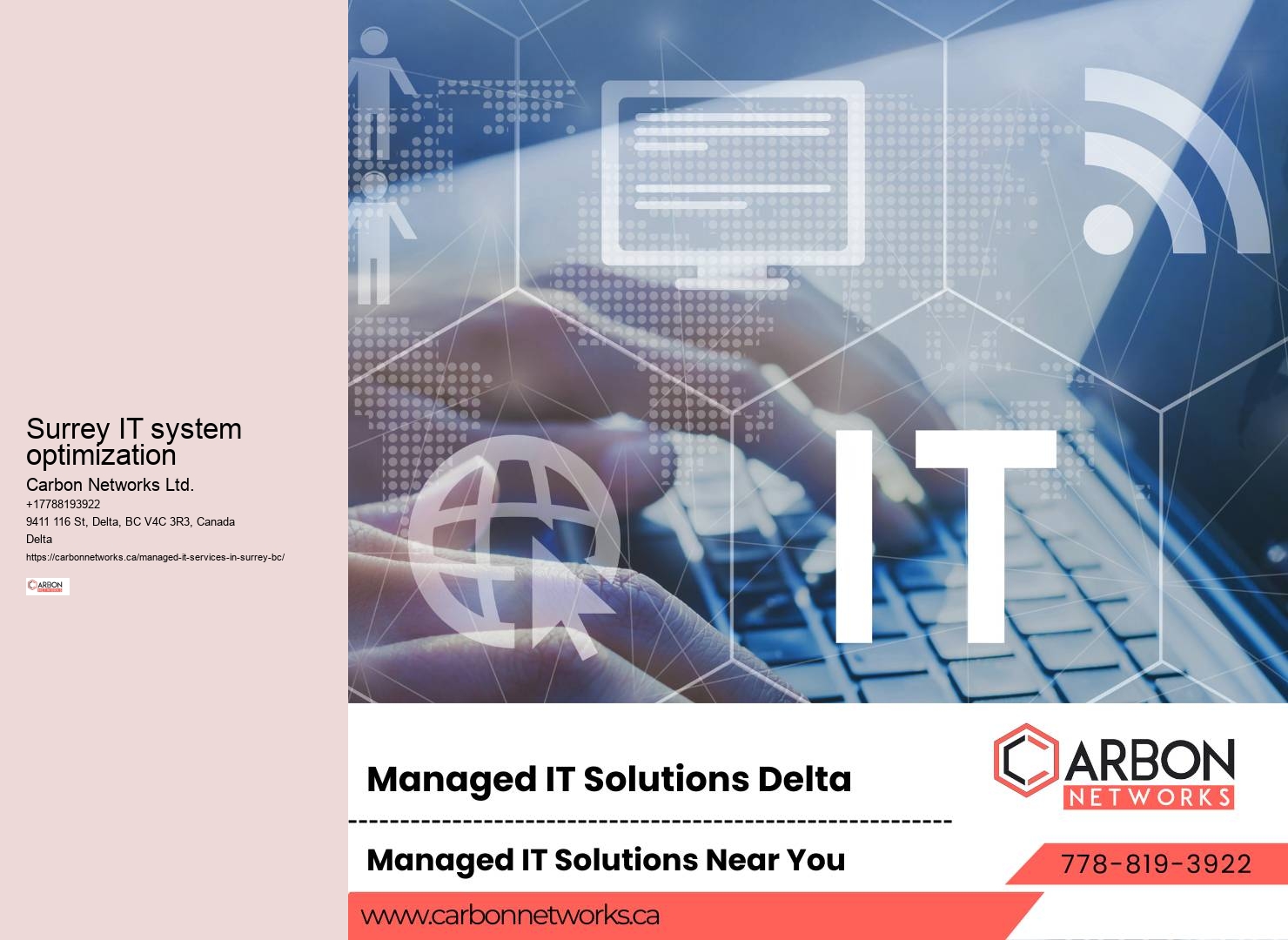 Surrey IT infrastructure reliability
