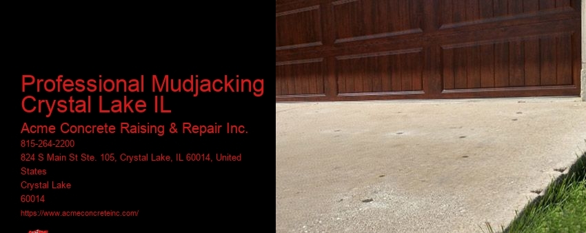 Professional Mudjacking Crystal Lake IL