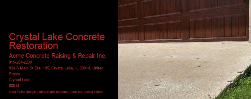 Crystal Lake Concrete Restoration