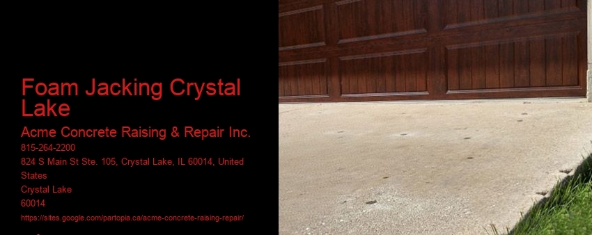 Foam Jacking Crystal Lake