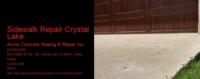 Sidewalk Repair Crystal Lake