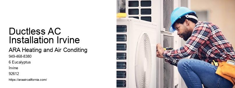 Ductless AC Installation Irvine