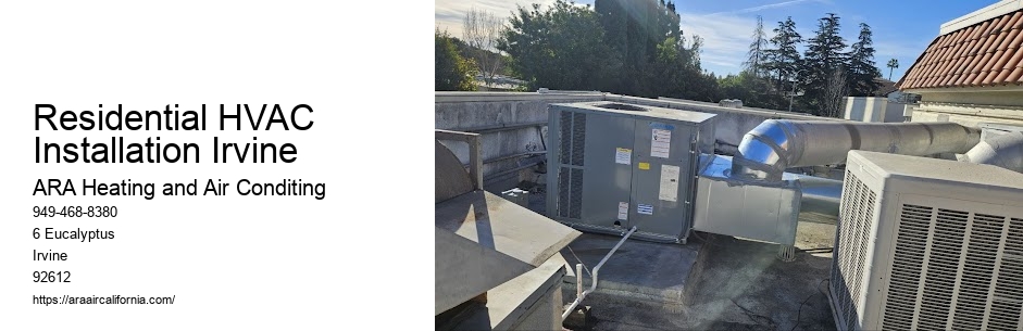 Residential HVAC Installation Irvine