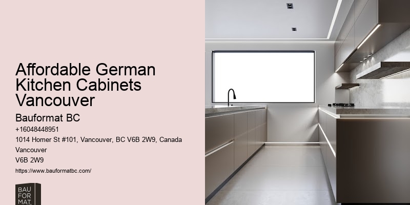 German Kitchen Cabinets Vancouver Colors