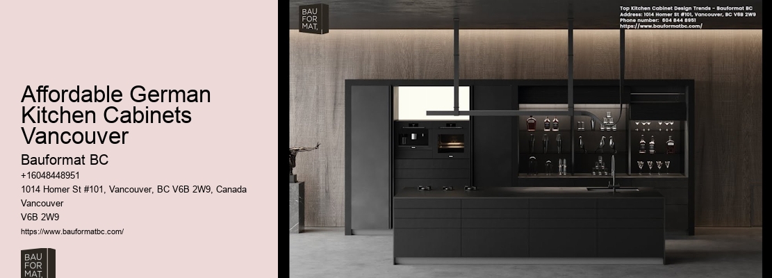 German Kitchen Cabinets