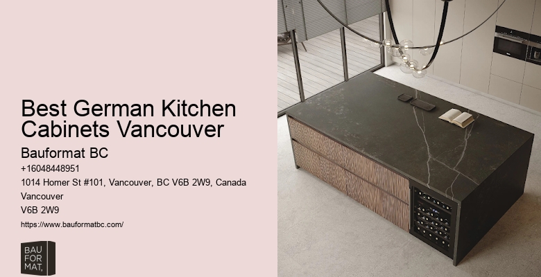 Stylish German Kitchen Cabinets Vancouver