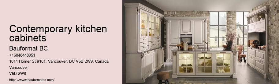 Exceptional German kitchen cabinets Vancouver