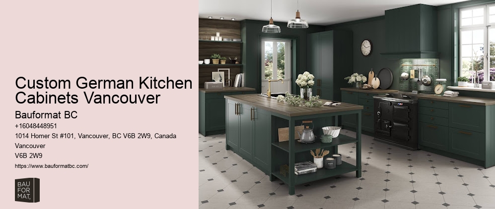 German kitchen cabinet experts Vancouver