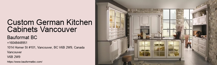 German Kitchen Cabinet Suppliers Vancouver