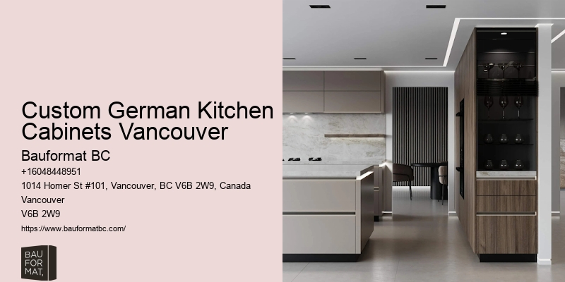 German Kitchen Cabinets Vancouver Aesthetics
