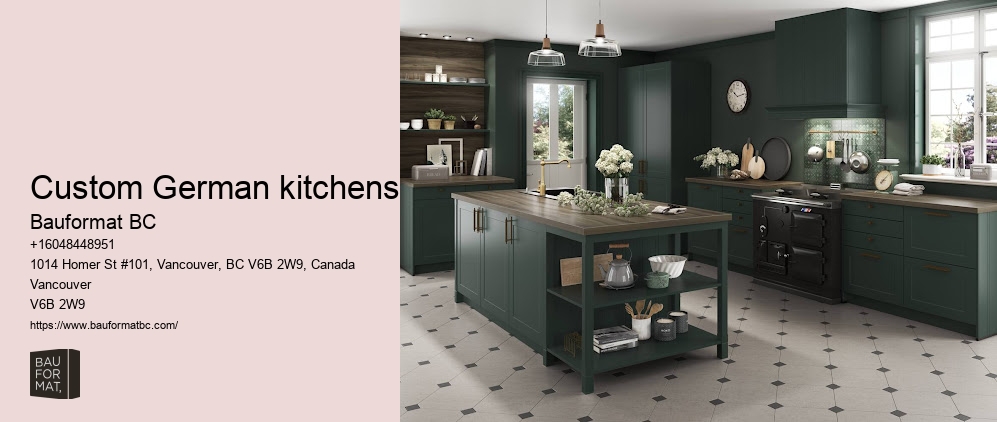 Vancouver German Kitchen Cabinets
