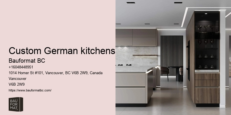 German Kitchen Cabinets Vancouver Renovation