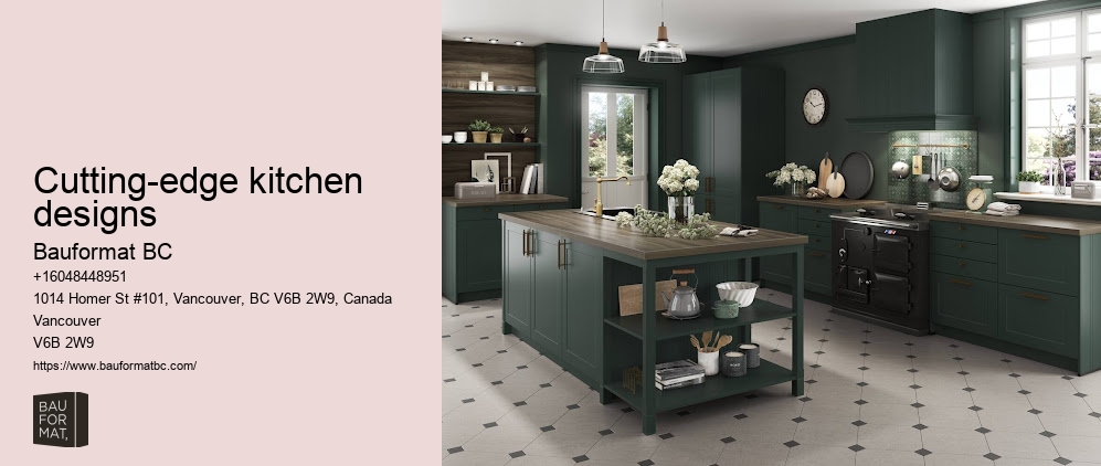 Cutting-edge kitchen concepts