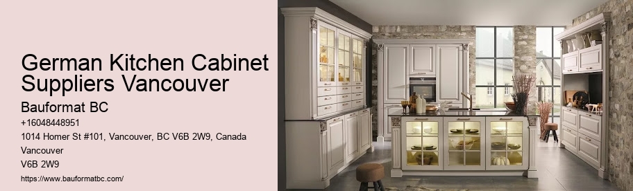 German Kitchen Cabinets Vancouver Financing