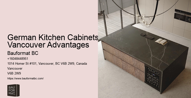 Vancouver's upscale German kitchen cabinets
