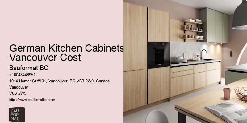 German Kitchen Cabinets Vancouver Consultation
