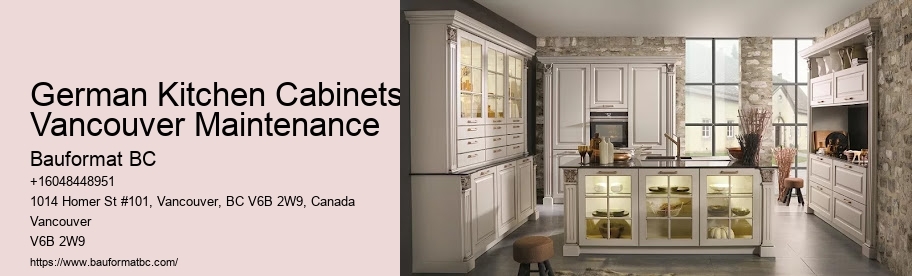 German Kitchen Cabinets Vancouver Material