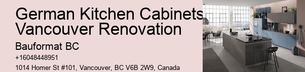 High-quality German Kitchen Cabinets Vancouver