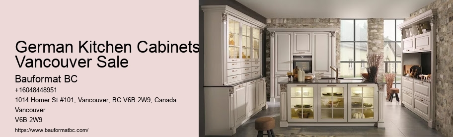 Vancouver's contemporary kitchen cabinet specialists