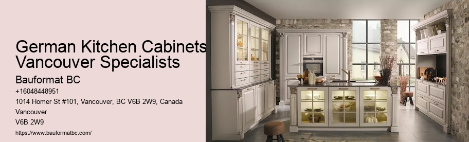 Vancouver's stylish kitchen cabinets