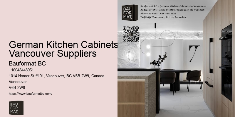 German Kitchen Cabinets Vancouver Showroom