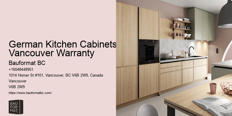 German precision kitchen cabinet makers Vancouver