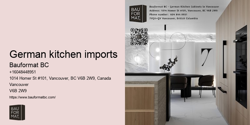 German luxury kitchen cabinet makers Vancouver