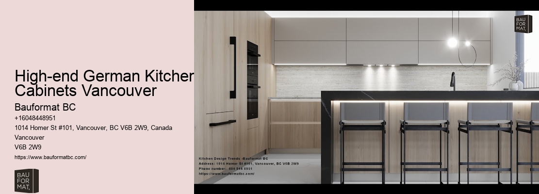 Premium German Kitchen Cabinets Vancouver