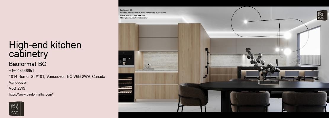 German-inspired kitchen cabinet solutions Vancouver