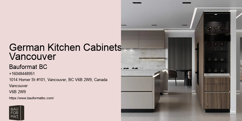 German luxury kitchen cabinets Vancouver