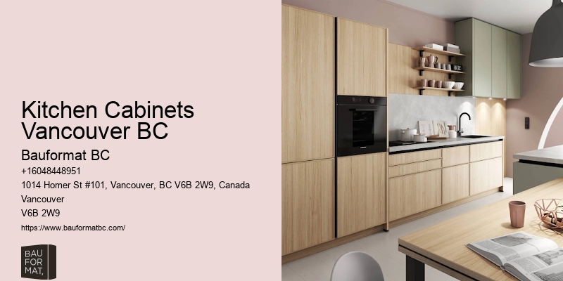 German-inspired kitchen cabinet makers Vancouver