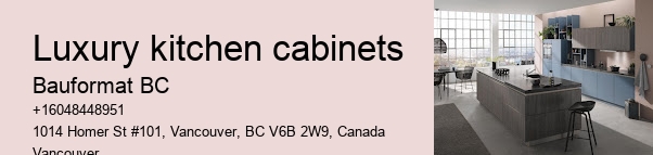 German Kitchen Cabinets Vancouver Experts