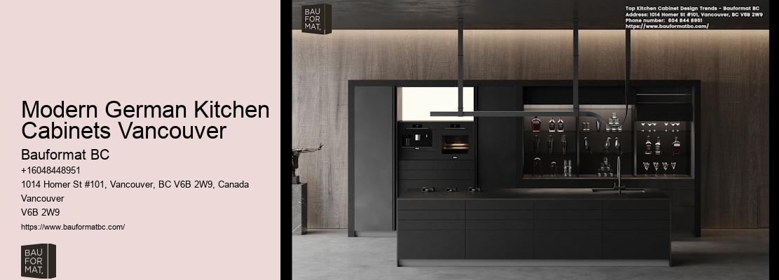 German Kitchen Cabinet Installers Vancouver