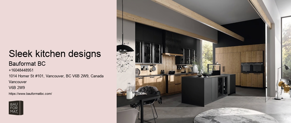 Modern kitchen cabinetry