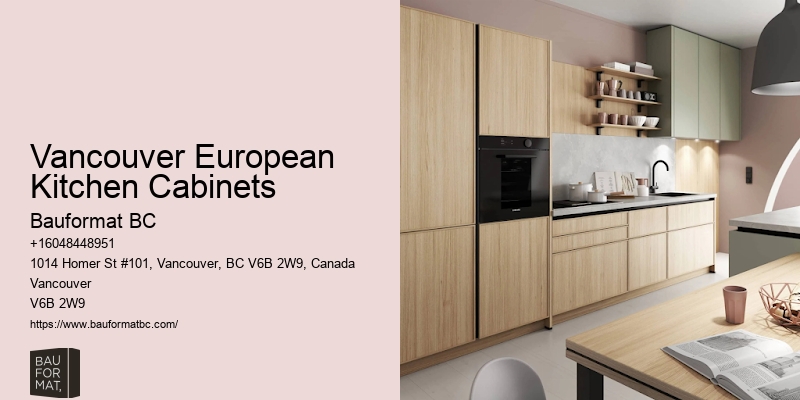 Vancouver's innovative kitchen cabinetry