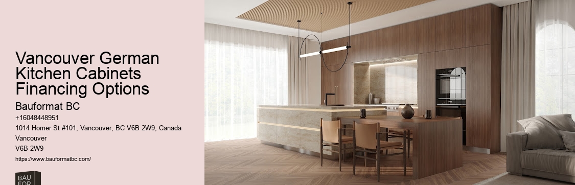 Innovative kitchen cabinets Vancouver