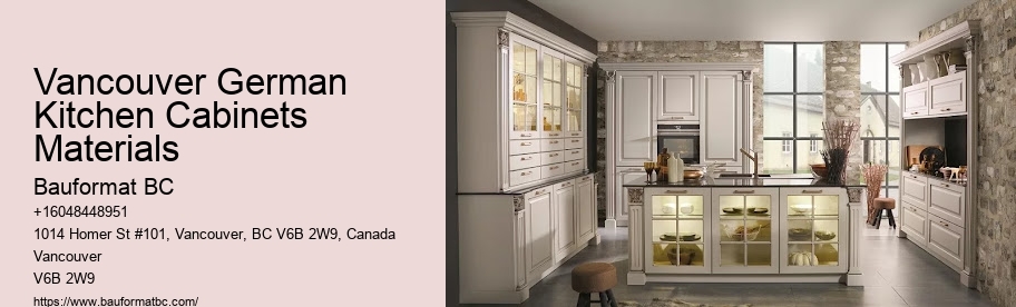 Vancouver Modern Kitchen Cabinets