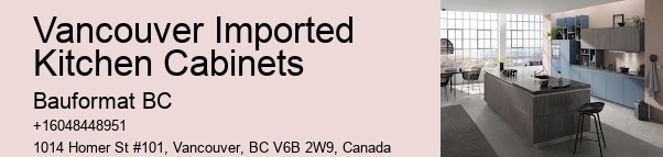 German Kitchen Cabinets Vancouver Maintenance