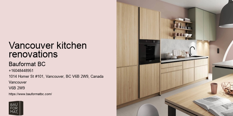 Vancouver kitchen modernizations