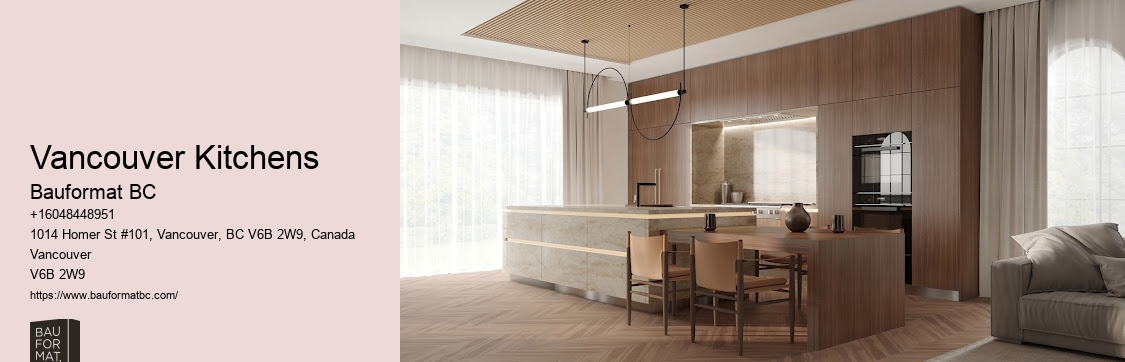 German design kitchen cabinetry Vancouver