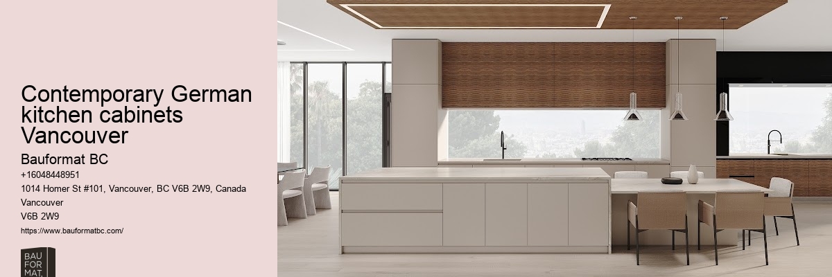 German kitchen styles Vancouver