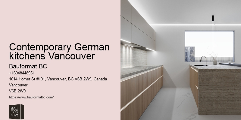 German kitchen remodeling company Vancouver