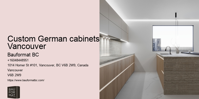 German kitchen cabinet boutique Vancouver