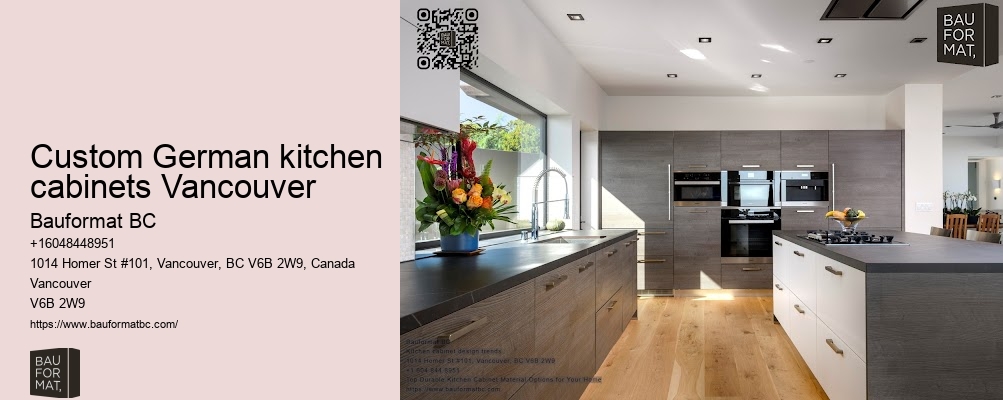 Best German kitchen design Vancouver