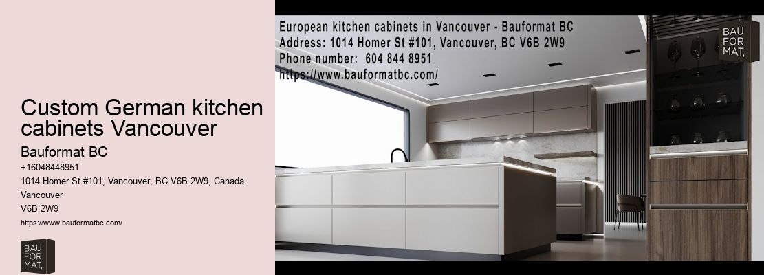 German kitchen remodelling experts Vancouver
