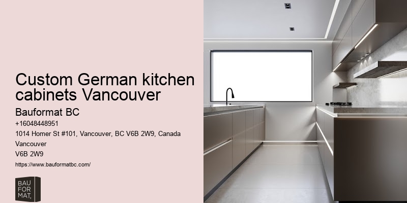 German kitchen update Vancouver