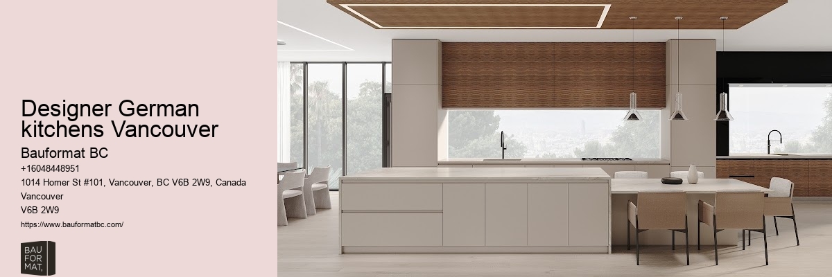 German kitchen design inspiration Vancouver