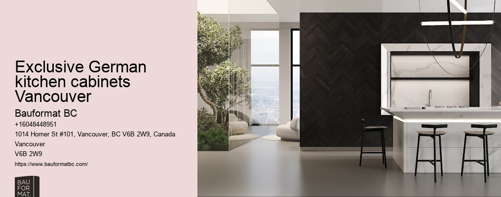 German cabinetry craftsmanship Vancouver