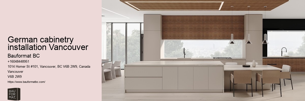 German kitchen longevity Vancouver