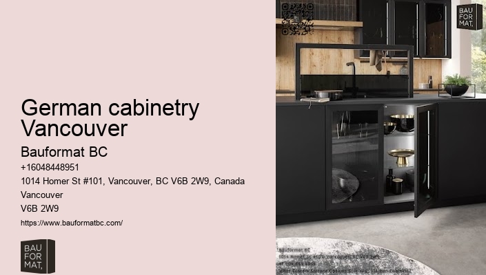 German kitchen cabinet designers Vancouver